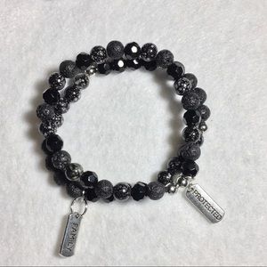 Men’s beaded bracelet set